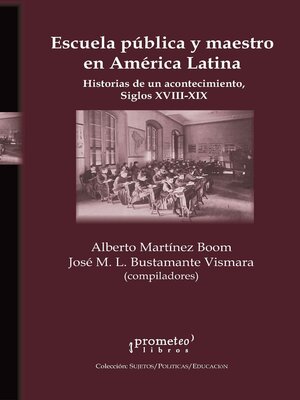 cover image of Escuela pública y maestro en América Latina